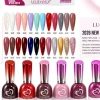 New cross-border nail polish, classic 24-color bestseller, factory stock, specially designed for nail art export Application Scenario